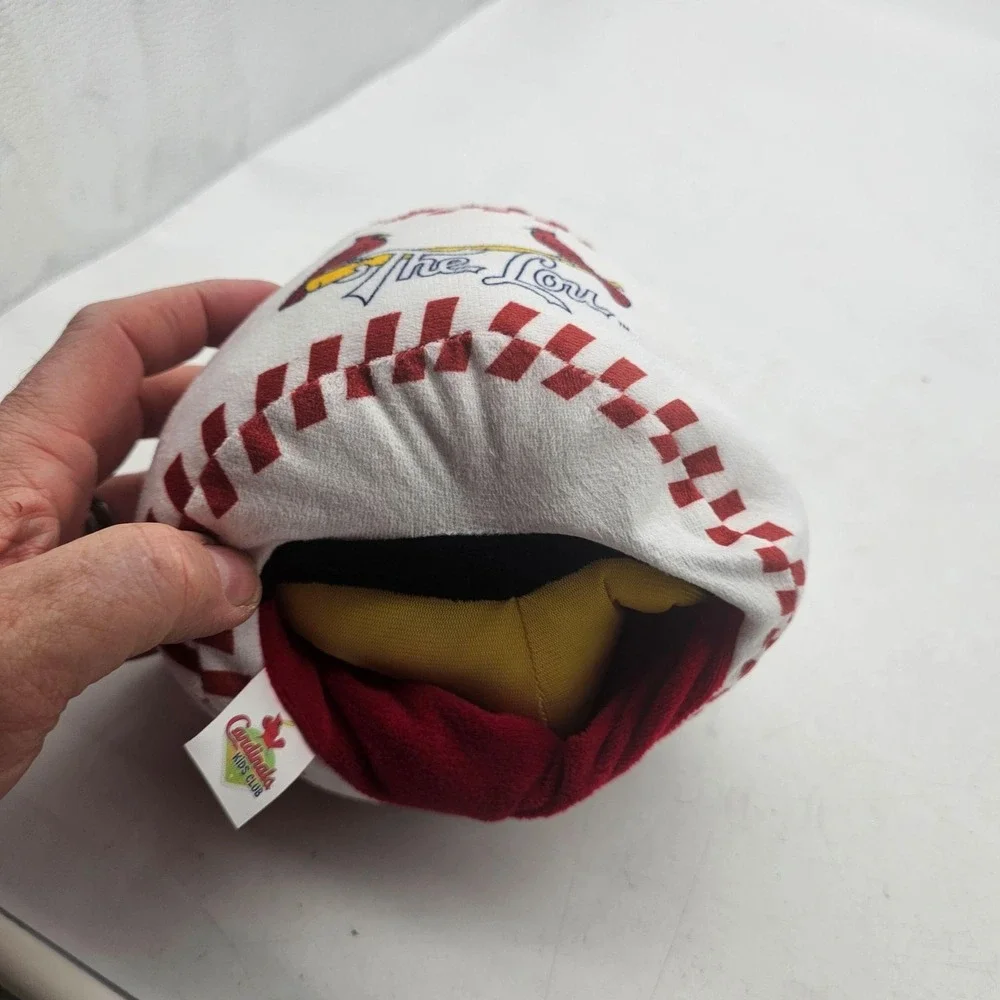 St. Louis Cardinals Plush Figure One Size Red White MLB Baseball Kids Club